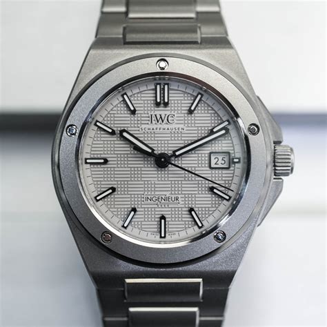 braccial titanio iwc inge vendo|iwc ingenieur titanium review.